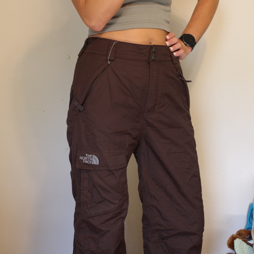 North face girls large insulated ski/snow pants